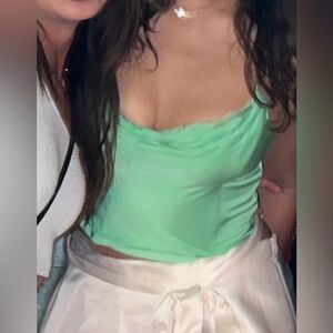 Corset boning statement party top